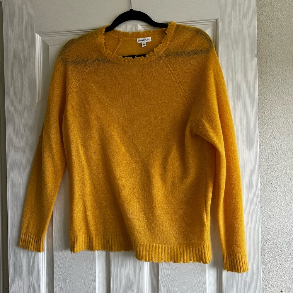 Yellow Chashmere Sweater